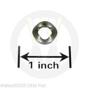 Walker Part # F133 : 1/4 WAVE SPRING WASHER (THIN)