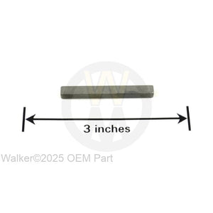 Walker Part # F135 : 3/16x3/16x1-3/4 KEY