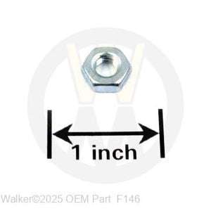 Walker Part # F146 : 1/4-20 JAM NUT