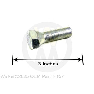 Walker Part # F157 : 1/2-20x1-1/4 WHEEL LUG BOLT