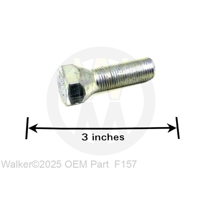 Walker Part # F157 : 1/2-20x1-1/4 WHEEL LUG BOLT