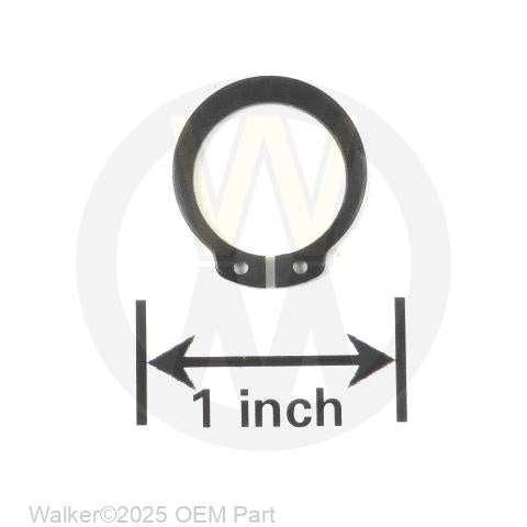 Walker Part # F160 : EXTERNAL SNAP RING (.669 SHAFT)