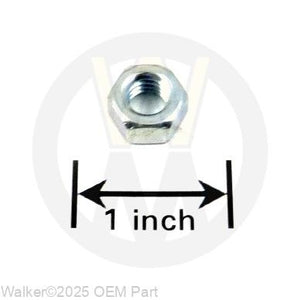 Walker Part # F167 : 5/16-18 HEX NUT