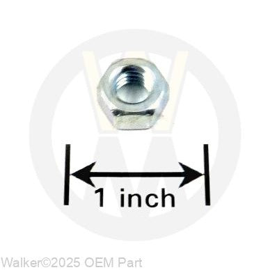 Walker Part # F167 : 5/16-18 HEX NUT