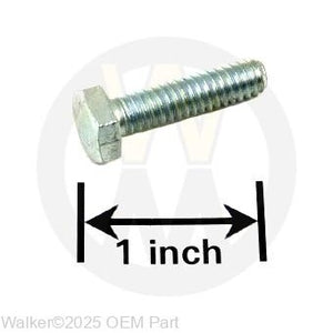 Walker Part # F179 : 1/4-20x1 HEX BOLT