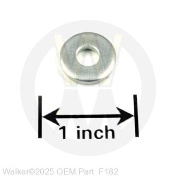 Walker Part # F182 : 1/4x5/8x1/8 WASHER
