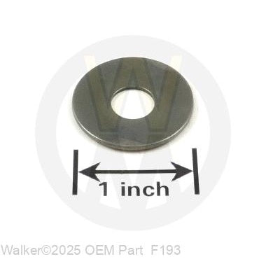 Walker Part # F193 : 3/8 BELLEVILLE SPRING WASHER