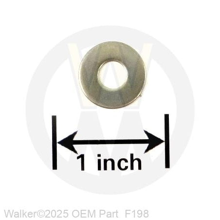 Walker Part # F198 : .250x.625x.040 WASHER/SS