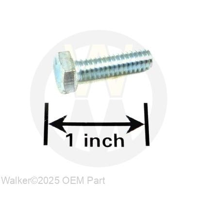 Walker Part # F211 : 1/4-20x7/8 HEX BOLT