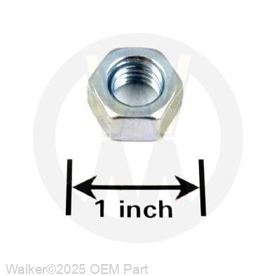 Walker Part # F217 : 7/16-14 HEX NUT
