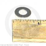 Walker Part # F222 : THRUST WASHER, FAN BLADE