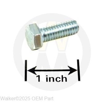 Walker Part # F226 : 5/16-18x7/8 HEX BOLT