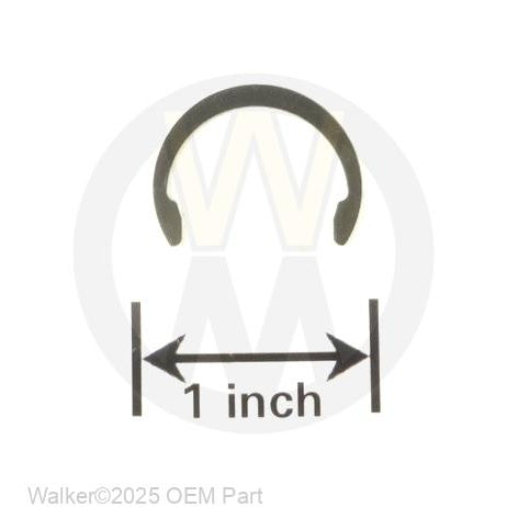 Walker Part # F229 : C-CLIP (13/16)