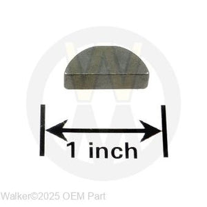 Walker Part # F231 : 1/4x3/4 WOODRUFF KEY (#806)