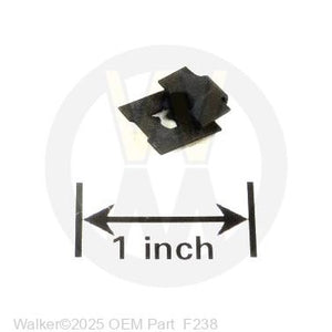 Walker Part # F238 : J CLIP, INSTRUMENT PANEL