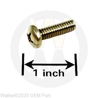 Walker Part # F242 : 1/4-20x7/8 PPHMS/SS