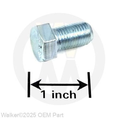 Walker Part # F244 : 7/16-20x3/4 HEX BOLT