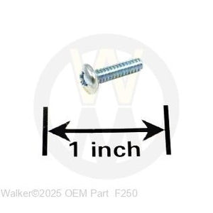 Walker Part # F250 : 6-32x3/8 PPHMS