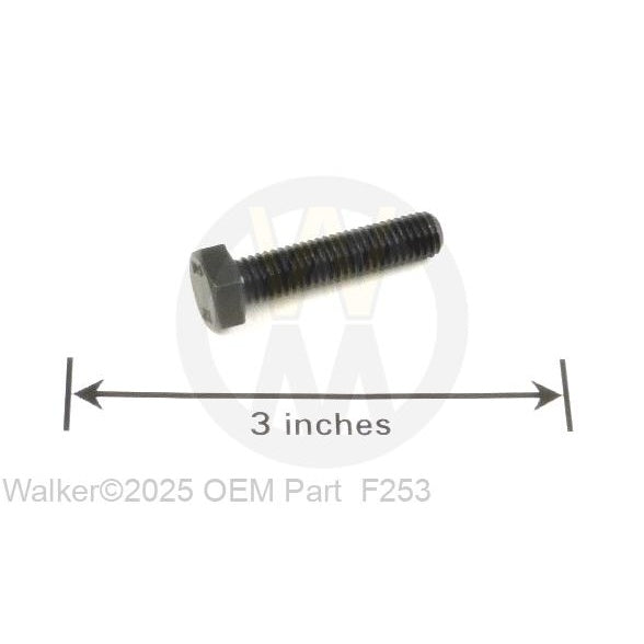 Walker Part # F253 : M8x1.25x35 GRD8