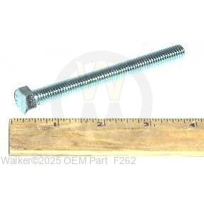 Walker Part # F262 : 3/8-16x4 HEX BOLT, ALL THREAD