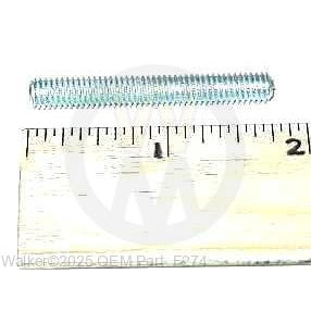 Walker Part # F274 : (SUF547) M6x1.0x45 Stud