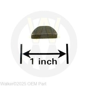 Walker Part # F277 : 3/16x5/8 WOODRUFF KEY (#605)