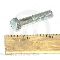 Walker Part # F279 : 3/8-16x1-3/4 HEX BOLT (PLAIN)