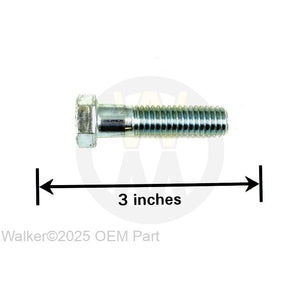 Walker Part # F281 : 7/16x1-3/4 HEX BOLT