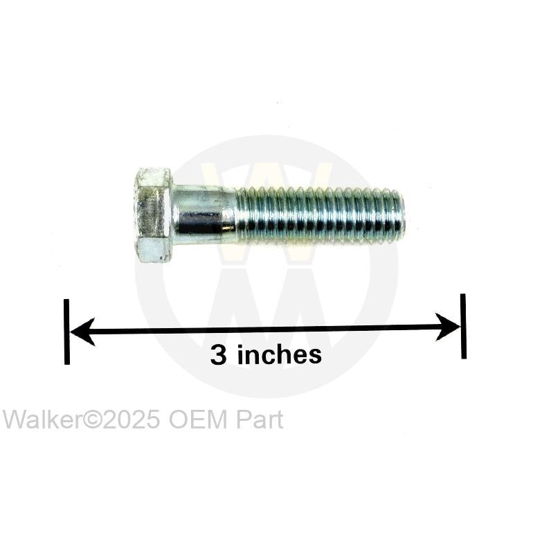 Walker Part # F281 : 7/16x1-3/4 HEX BOLT