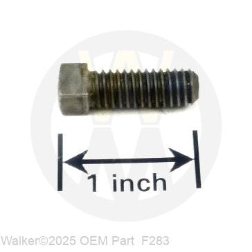 Walker Part # F283 : 5/16-18x7/8 SQH SET SCREW