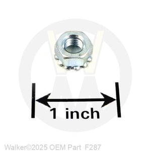 Walker Part # F287 : 1/4-28 KEPS NUT