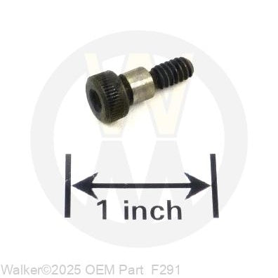 Walker Part # F291 : 1/4x1/4 SHL BOLT