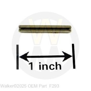 Walker Part # F293 : 1/8x1 ROLL PIN