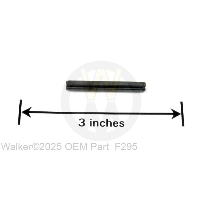 Walker Part # F295 : 3/16x1-1/2 SPLIT SPRING PIN