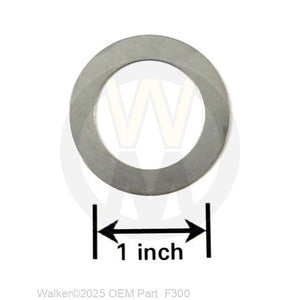 Walker Part # F300 : 1.015x1.500x.031 WASHER