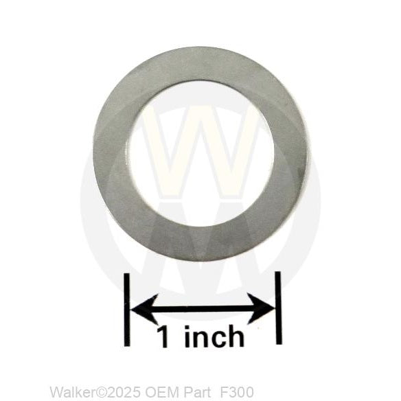 Walker Part # F300 : 1.015x1.500x.031 WASHER