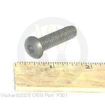 Walker Part # F301 : 3/8-16x1-1/2 SBH CAP SCREW