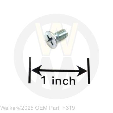 Walker Part # F319 : 10-24x3/8 PFHMS