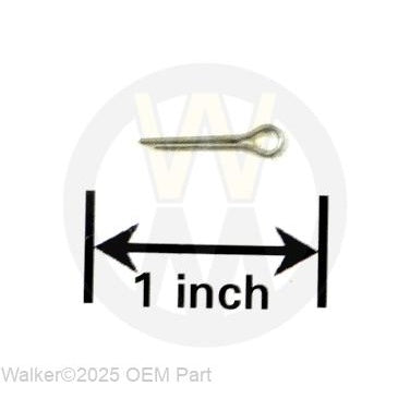 Walker Part # F321 : 1/16x3/8 COTTER PIN