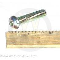 Walker Part # F326 : (NS) 3/8-16x1-3/4 BH CAP SCREW
