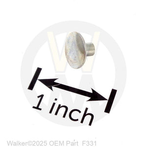 Walker Part # F331 : 3/16DX1/4L RIVET, SEMI-TB