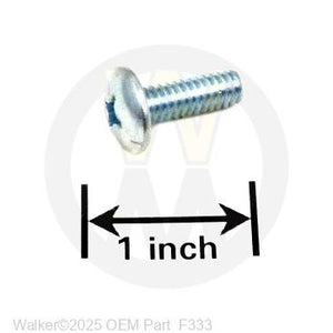 Walker Part # F333 : 1/4-20X3/4 PTHMS