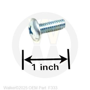 Walker Part # F333 : 1/4-20X3/4 PTHMS