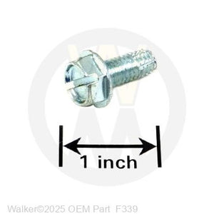 Walker Part # F339 : 5/16-X3/4 SELF TAPPING BOLT