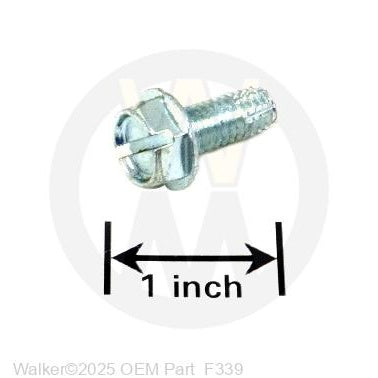 Walker Part # F339 : 5/16-X3/4 SELF TAPPING BOLT