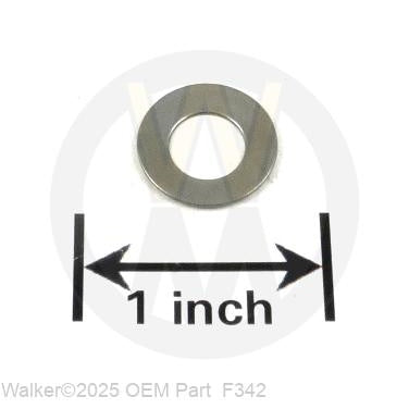 Walker Part # F342 : 5/16 CONICAL WASHER