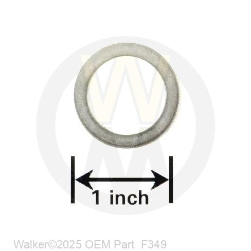 Walker Part # F349 : .835X1.122 WASHER/SS