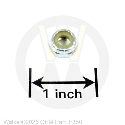 Walker Part # F350 : 1/4-20 LP NYLOCK