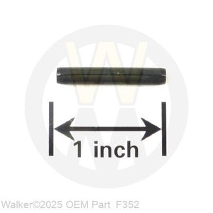 Walker Part # F352 : 5/32x1 HEAVY DUTY ROLL PIN