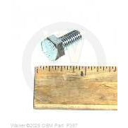 Walker Part # F357 : M8x16 HEX BOLT